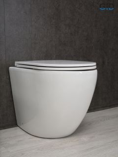 Унитаз приставной Gid TRS-269 62213Y белый 56x36.5x42